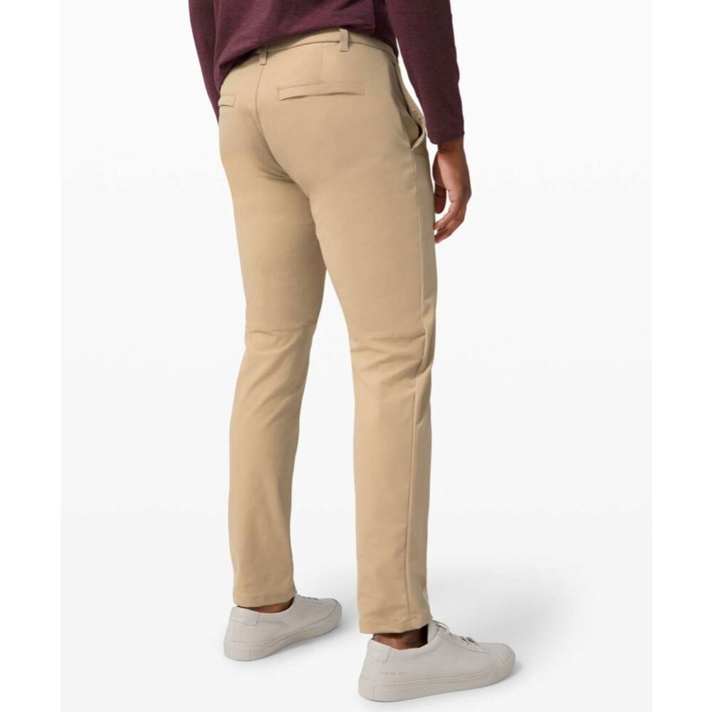 Lululemon Commission Pant 31 Classic Warpstreme Golf Athleticwear M5987T (32x35) - Picture 1 of 13